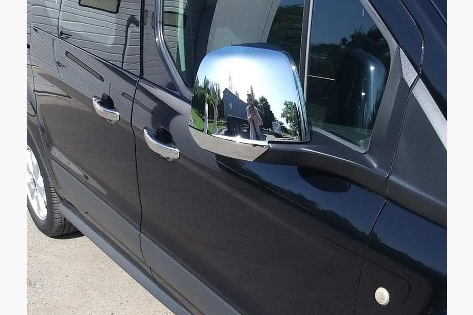 Ford Connect 2014-2021 Chrome Door Handle Covers (4 pcs, Stainless Steel) OmsaLine - Italian Stainless Steel Photo 8