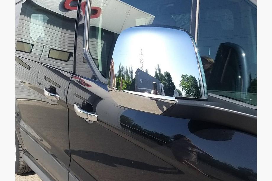 Ford Connect 2014-2021 Chrome Door Handle Covers (4 pcs, Stainless Steel) OmsaLine - Italian Stainless Steel Photo 6