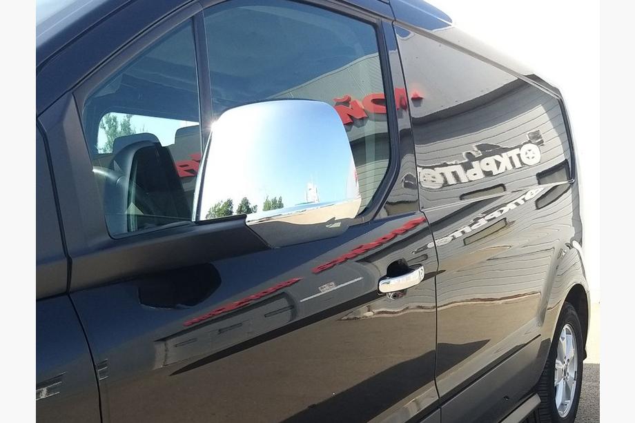 Ford Connect 2014-2021 Chrome Door Handle Covers (4 pcs, Stainless Steel) OmsaLine - Italian Stainless Steel Photo 7