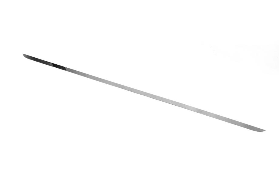 Ford Fiesta 2002-2008 Trunk Lid Trim Stainless Steel OmsaLine - Italian Stainless Steel Photo 4