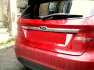 Ford Fiesta 2008-2017 Chrome trim above license plate (stainless steel) OmsaLine - Italian Stainless Steel photo 1