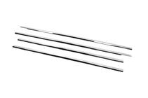 Hyundai Accent 2006-2010 Exterior window trim stainless steel (4 pcs) Carmos - Turkish Stainless Steel photo 3