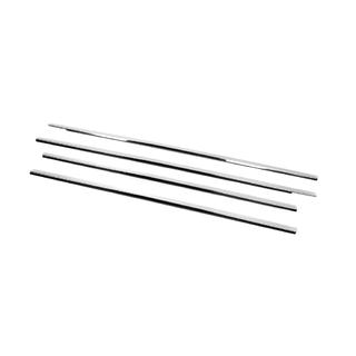 Exterior window trim stainless steel (4 pcs) Hyundai Accent 2006-2010 photo 3