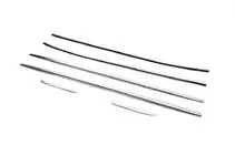Hyundai Accent 2011-2017 Lower window trims stainless steel (6 pcs) photo 3