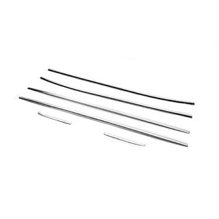 Lower window trims stainless steel (6 pcs) Hyundai Accent 2011-2017 photo 3