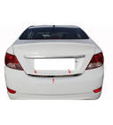 Hyundai Accent 2011-2017 Trunk trim stainless steel photo 3