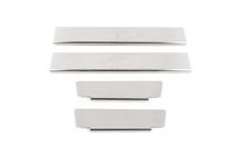 Hyundai IX-35 2010-2015 Door Sill Covers Nataniko (4 pcs, Stainless Steel) Standard - Lohmann Tape, 0.5 mm photo 2
