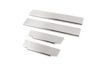 Hyundai IX-35 2010-2015 Door Sill Covers Nataniko (4 pcs, Stainless Steel) Standard - Lohmann Tape, 0.5 mm photo 3