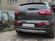 Kia Sportage 2010-2015 Trunk trim stainless steel photo 5