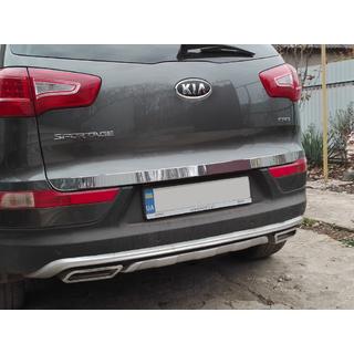 Trunk trim stainless steel Kia Sportage 2010-2015 photo 2