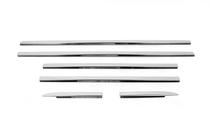 Mercedes ML W163 1997-2005 Exterior Window Trim Stainless Steel (6 pcs) Carmos - Turkish Stainless Steel photo 3