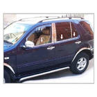 Mercedes ML W163 1997-2005 Exterior Window Trim Stainless Steel (6 pcs) Carmos - Turkish Stainless Steel photo 5