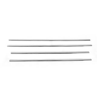 Window Trim Stainless Steel (4 pcs) Mitsubishi Pajero Wagon IV 2006-2021 photo 3