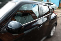 Nissan Juke 2010-2019 Window Trim Stainless Steel (4 pcs) photo 2