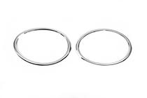Nissan Juke 2010-2019 Front Headlight Covers (2 pcs, Stainless Steel) photo 5