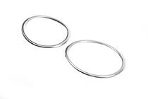 Nissan Juke 2010-2019 Front Headlight Covers (2 pcs, Stainless Steel) photo 6