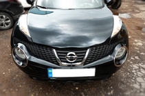 Nissan Juke 2010-2019 Front Headlight Covers (2 pcs, Stainless Steel) photo 3