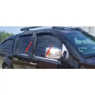 Exterior window trim stainless steel (4 pcs) photo 4