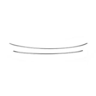Strips for lower grille (2 pcs, stainless steel) Nissan Qashqai 2010-2014 photo 2