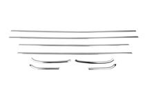 Opel Astra J 2009-2015 Window Lower Trim Chrome (Hatchback, 8 pcs, Stainless Steel) photo 2