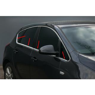 Window Lower Trim Chrome (Hatchback, 8 pcs, Stainless Steel) Opel Astra J 2009-2015 photo 1
