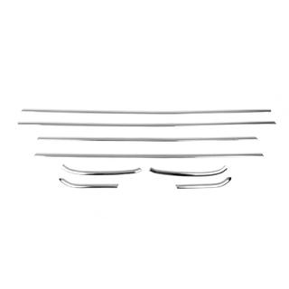 Window Lower Trim Chrome (Hatchback, 8 pcs, Stainless Steel) Opel Astra J 2009-2015 photo 2
