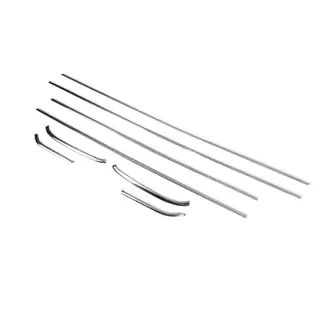 Window Lower Trim Chrome (Hatchback, 8 pcs, Stainless Steel) photo 3