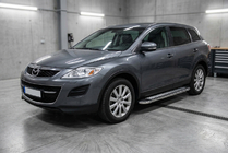 Mazda CX-9 2007-2016 Side Steps Maydos V2 (2 pcs, stainless steel) photo 1