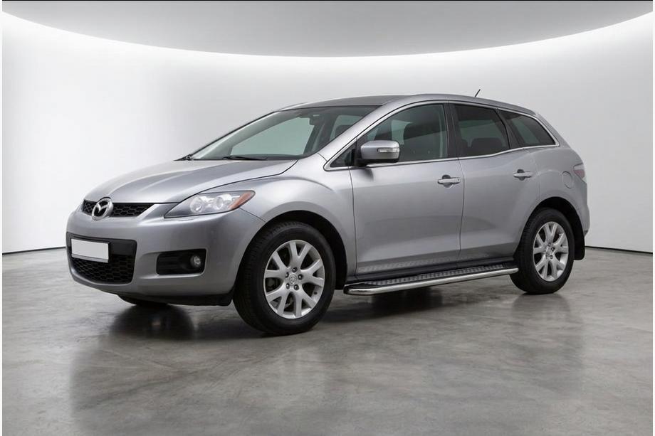 Mazda CX-7 2006-2012 Side Steps Maydos V2 (2 pcs, stainless steel) Image