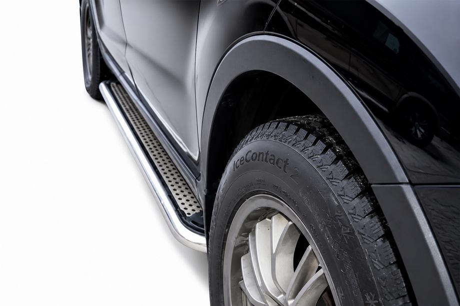 Mazda CX-5 2012-2017 Side Steps Maydos V2 (2 pcs, stainless steel) Image