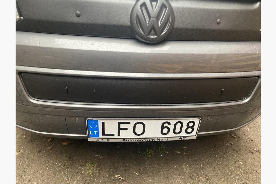 Volkswagen T5 2010-2015 Winter cover for lower grille Matte Photo 4