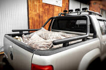Volkswagen Amarok 2010-2022 Body roll bar (black) photo 4