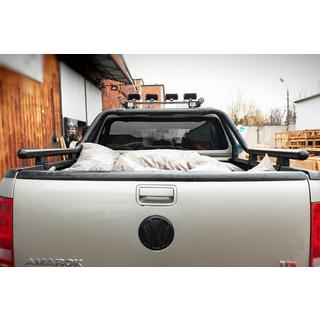 Body roll bar (black) Volkswagen Amarok 2010-2022 photo 3