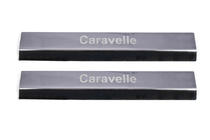 Volkswagen T5 Caravelle 2004-2010 Door Sill Protectors LASER (2 pcs, Stainless Steel) photo 2