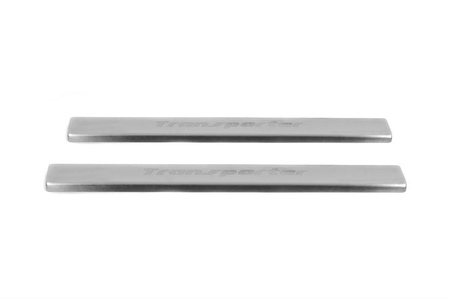 Volkswagen T4 Transporter 1990-2003 Door Sill Protectors Laser (2pcs, Stainless Steel) Photo 2
