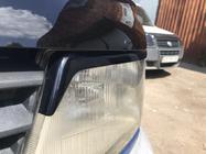 Mercedes Vito W638 1996-2003 Headlight eyebrows (black) Black Gloss photo 5