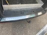 Volkswagen T5 2010-2015 Rear bumper protector straight (Omsa, stainless steel) Multivan photo 3