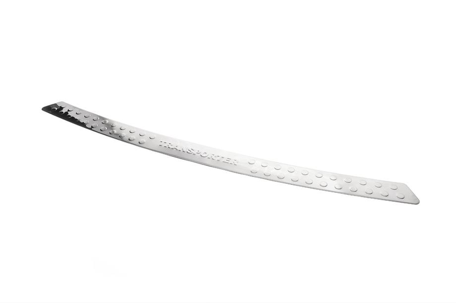 Volkswagen T5 2010-2015 Rear bumper protector straight (Omsa, stainless steel) Photo 7