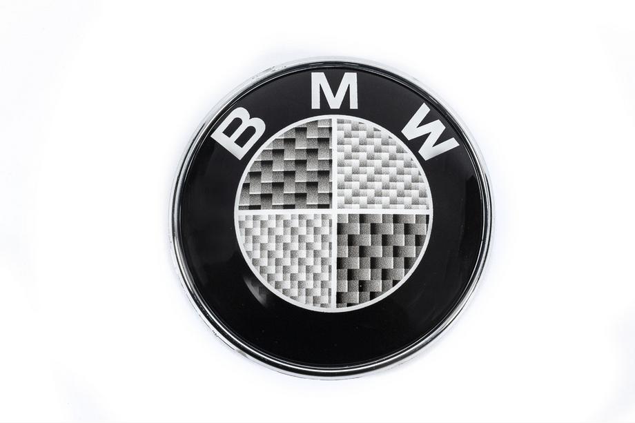 BMW 5 Series E34 1988-1995 Carbon Emblem, Turkey (82mm) Photo 3