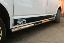 Volkswagen T5 2010-2015 Side Bars (2 pcs, Stainless Steel) photo 1