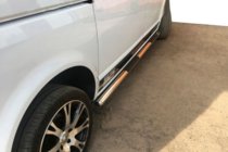Volkswagen T5 Multivan 2003–2010 Side Bars (2 pcs, Stainless Steel) photo 11