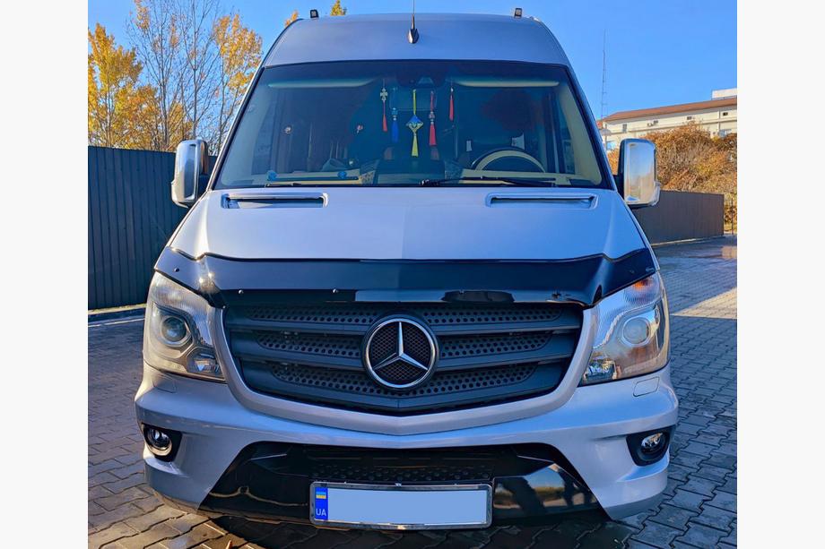 Mercedes Sprinter W906 2006–2018 Hood Deflector 2013+ (V1, EuroCap) Photo 11