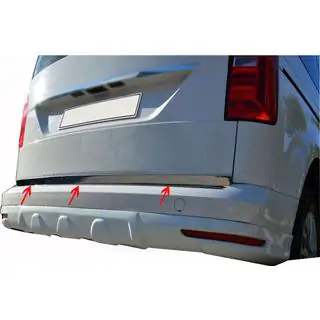 Trunk trim stainless steel photo 1