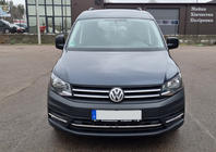 Volkswagen Caddy 2015-2020 Chrome Grille Covers (2 pcs, Stainless Steel) Carmos - Turkish Stainless Steel photo 3