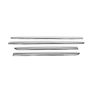 Molding covers (short wheelbase, 4 pcs, stainless steel) Volkswagen Caddy 2015-2020 photo 2