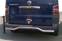 Volkswagen T5 Transporter 2003-2010 Rear roll bar wave (stainless steel) photo 2