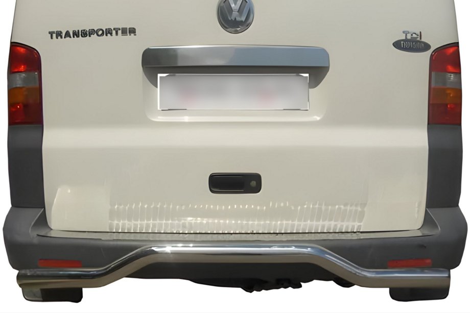 Volkswagen T5 Transporter 2003-2010 Rear roll bar wave (stainless steel) Image