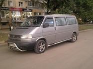 Volkswagen T4 Caravelle/Multivan 1990–2003 Side Pipes (2 pcs, Stainless Steel) 70mm, Short Wheelbase photo 2