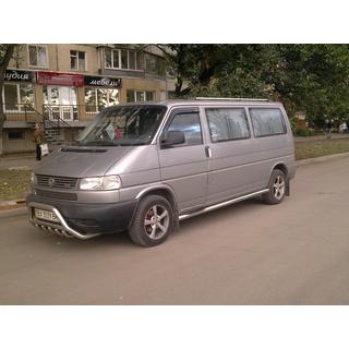 Side Pipes (2 pcs, Stainless Steel) Volkswagen T4 Caravelle/Multivan 1990–2003 photo 2
