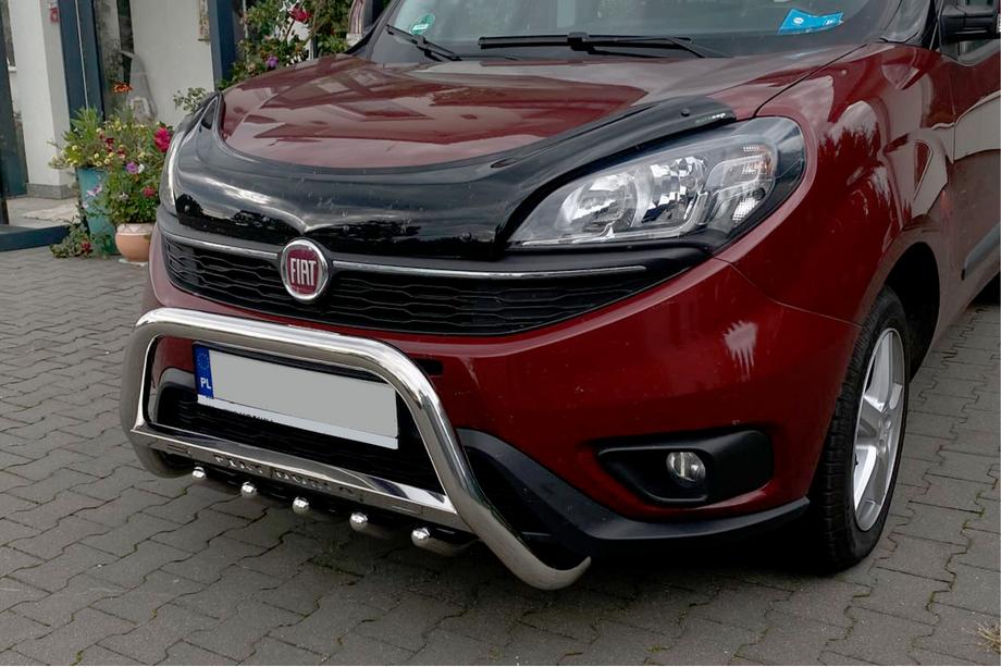 Fiat Doblo II 2010-2022 Bull Bar WT004 (Stainless Steel) Image
